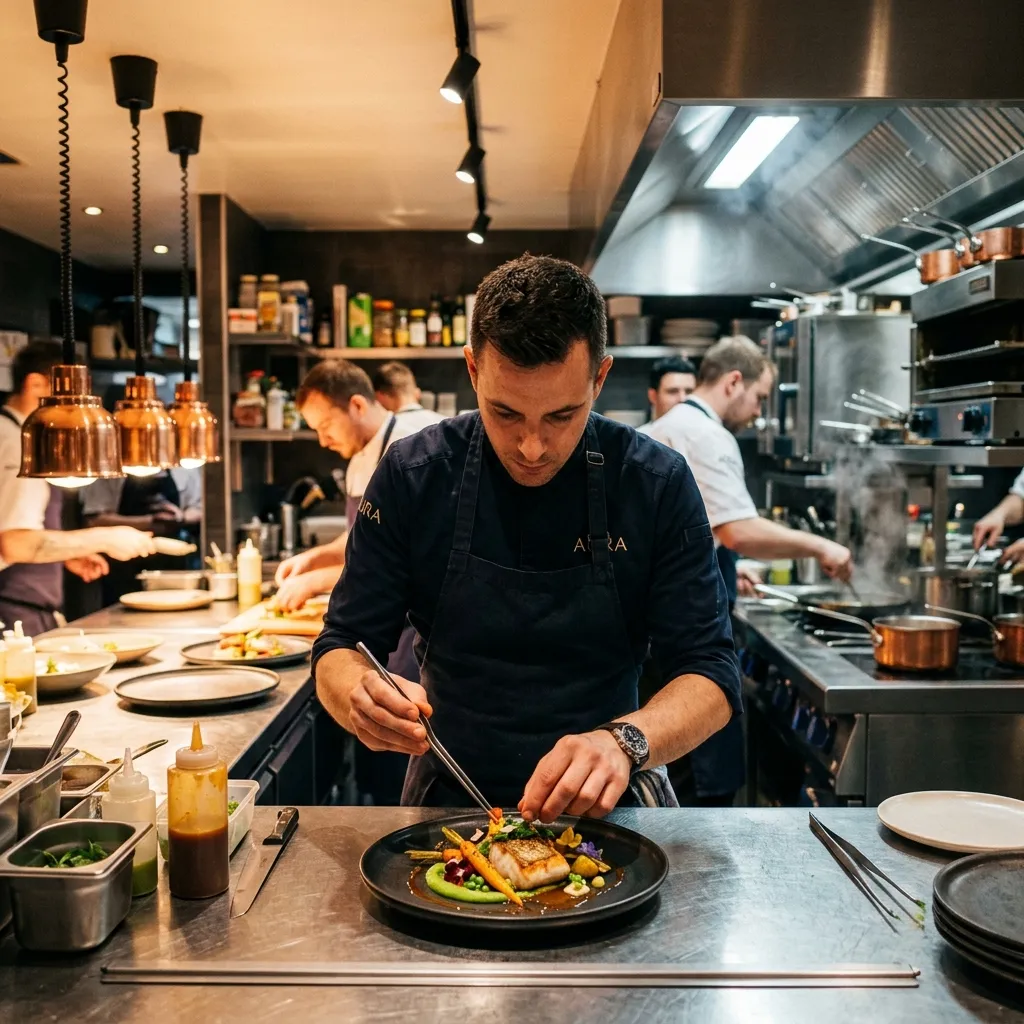 Cocina de Restaurante